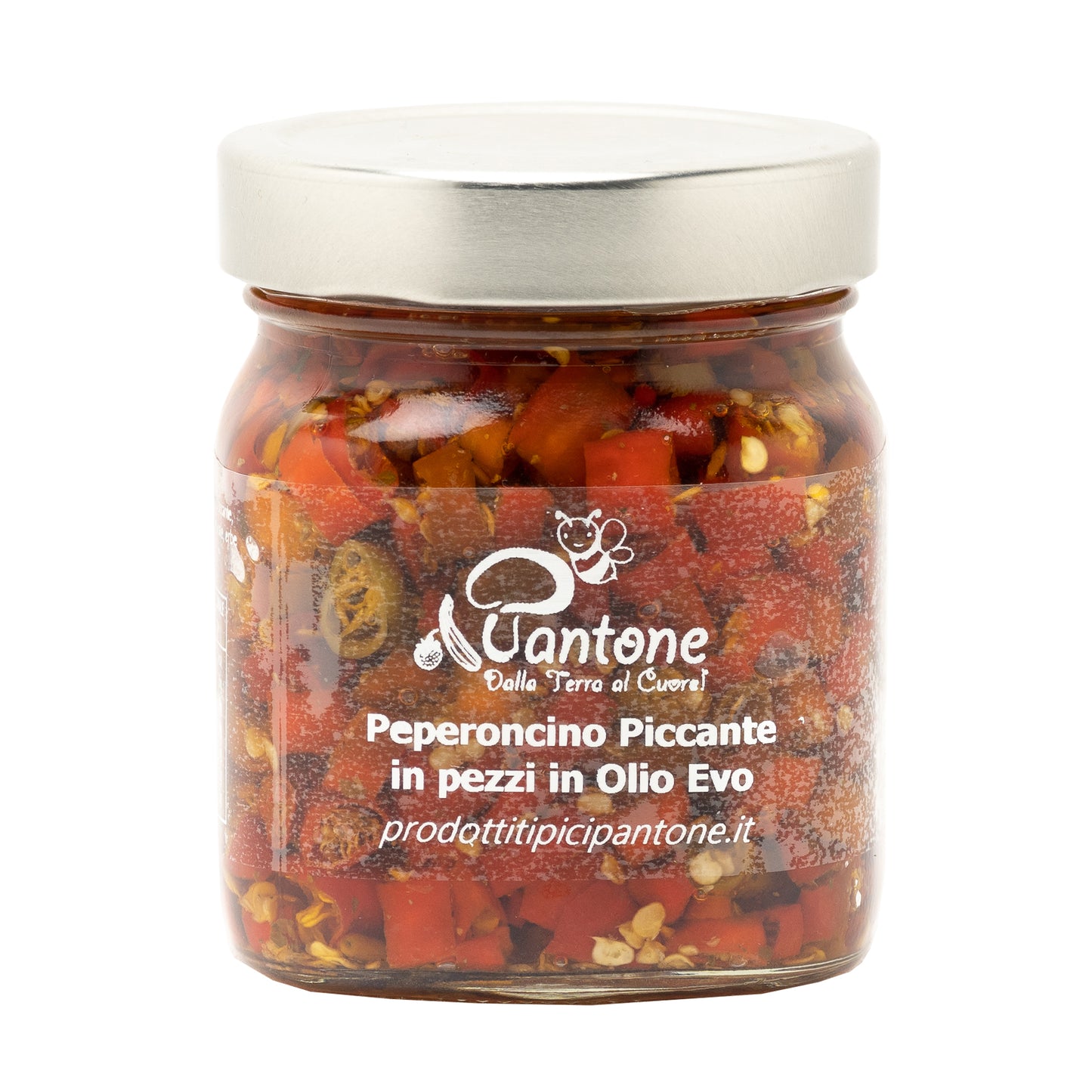 Peperoncino Piccante in Pezzi Sott'Olio