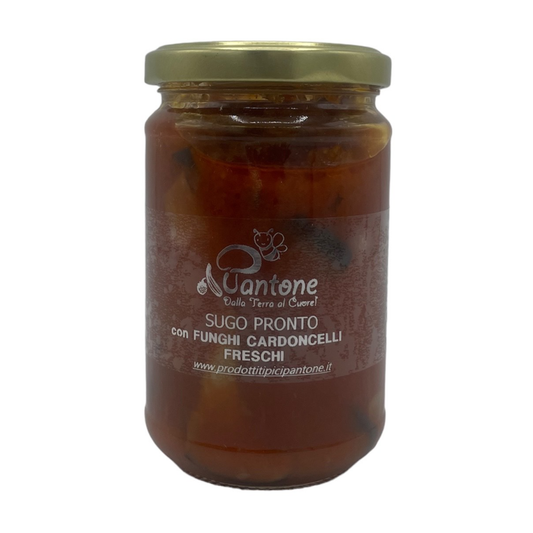 Sugo pronto con funghi cardoncelli